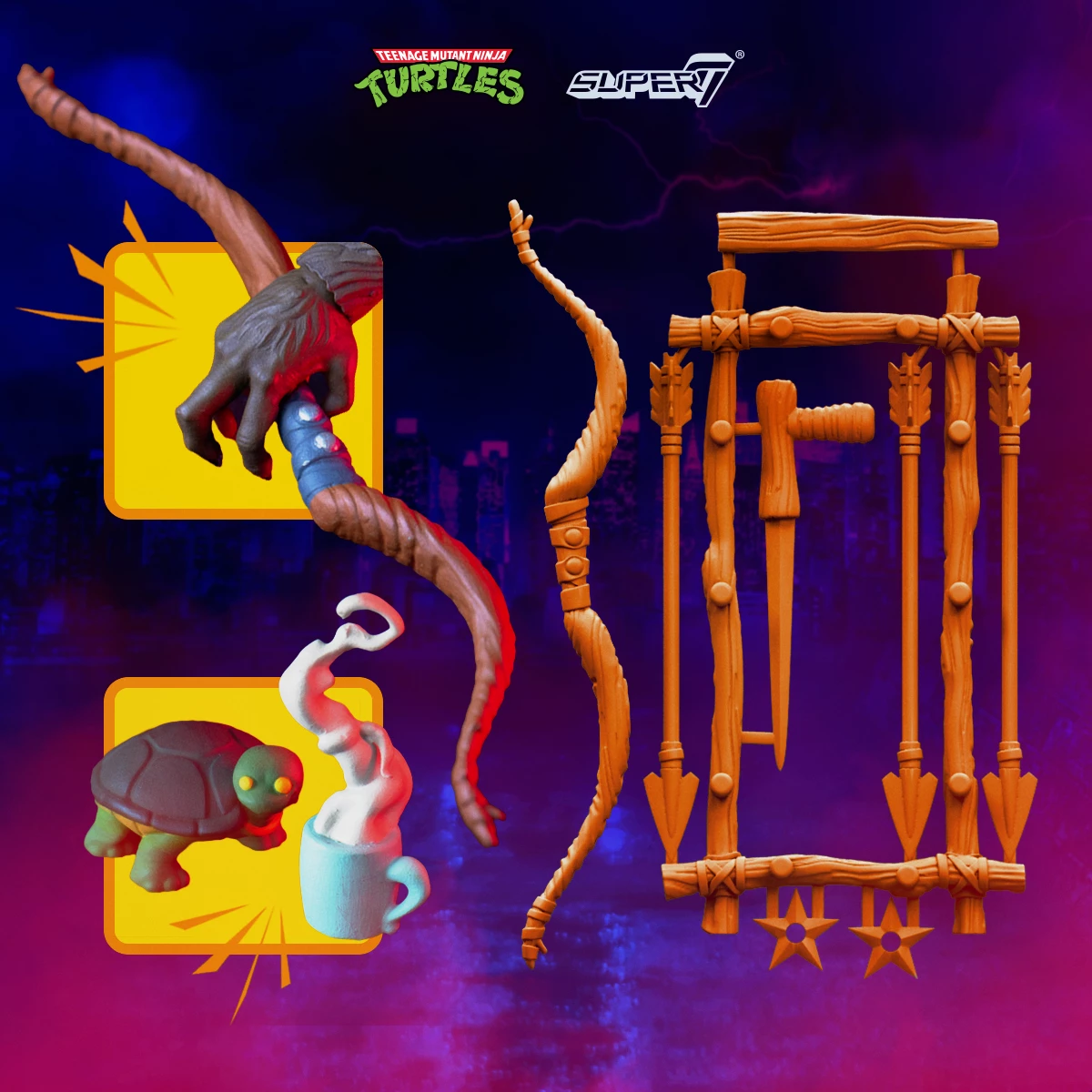 SUPER7 Teenage Mutant Ninja Turtles ULTIMATES! W1 - Splinter Version 2 3 SUPER7 Teenage Mutant Ninja Turtles ULTIMATES! W1 - Splinter Version 2 - Image 3