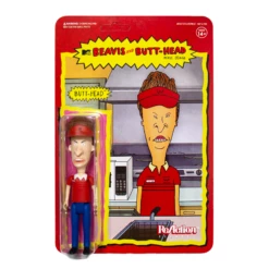 SUPER7 Beavis And Butt-Head ReAction Figure - Burger World Butt-Head