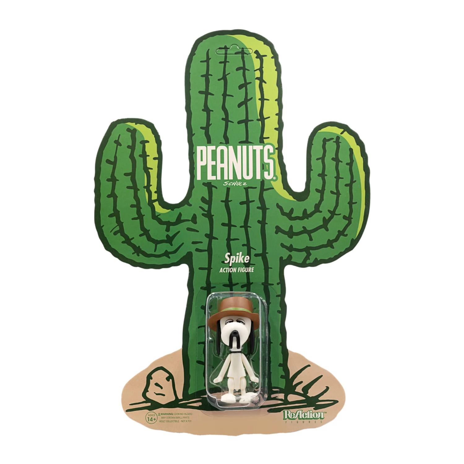 SUPER7 Peanuts ReAction Figure - Spike Cactus Card (SDCC 2020) 1 SUPER7 Peanuts ReAction Figure - Spike Cactus Card (SDCC 2020)