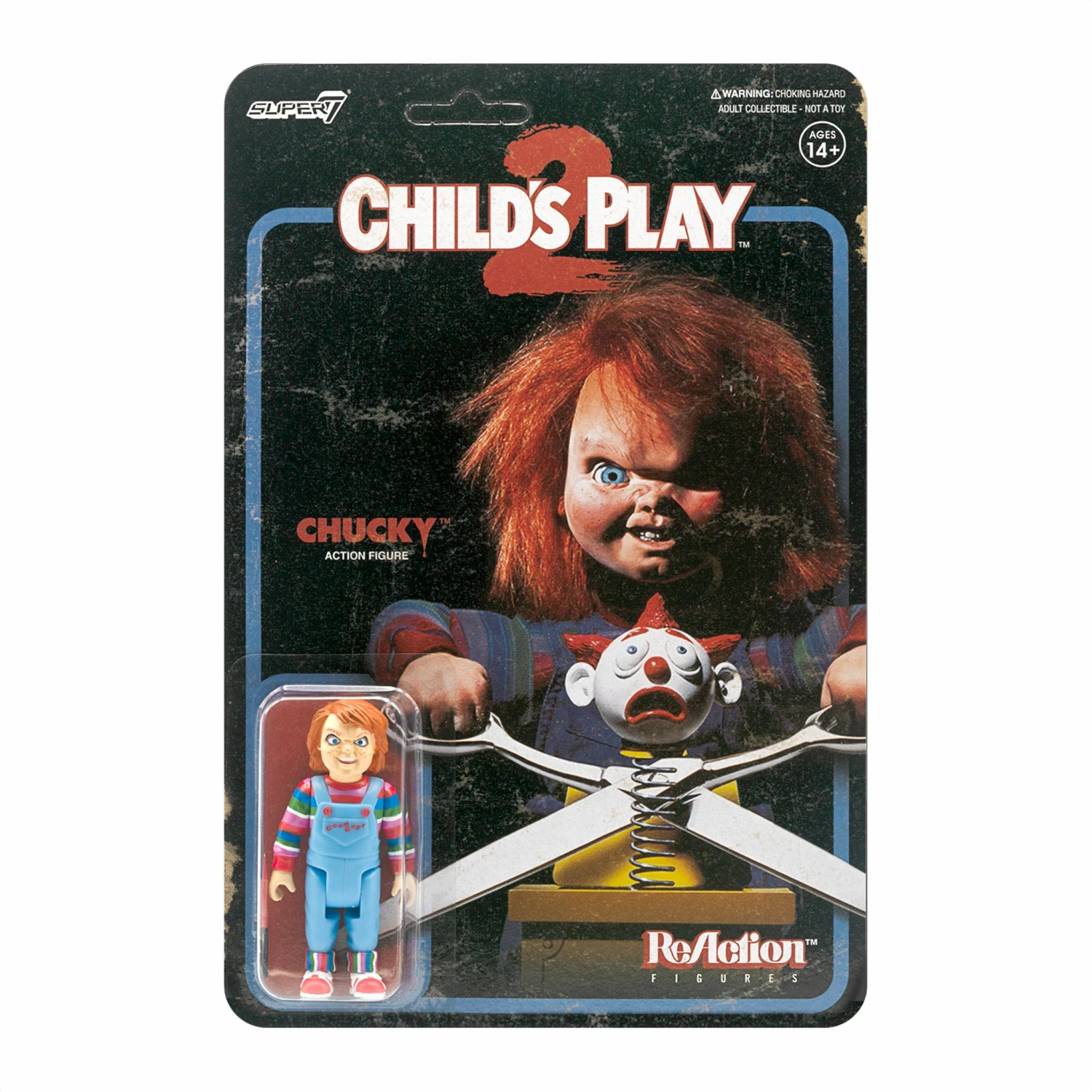 SUPER7 Child's Play ReAction Figure - Evil Chucky 1 SUPER7 Child's Play ReAction Figure - Evil Chucky
