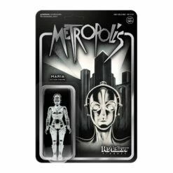 SUPER7 Metropolis ReAction Figure - Maria (Vac Metal Silver)