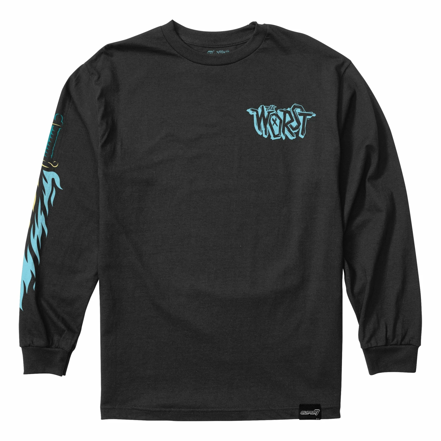 SUPER7 The Worst Captain Deadstar Long Sleeve T-shirt 3 SUPER7 The Worst Captain Deadstar Long Sleeve T-shirt - Image 3