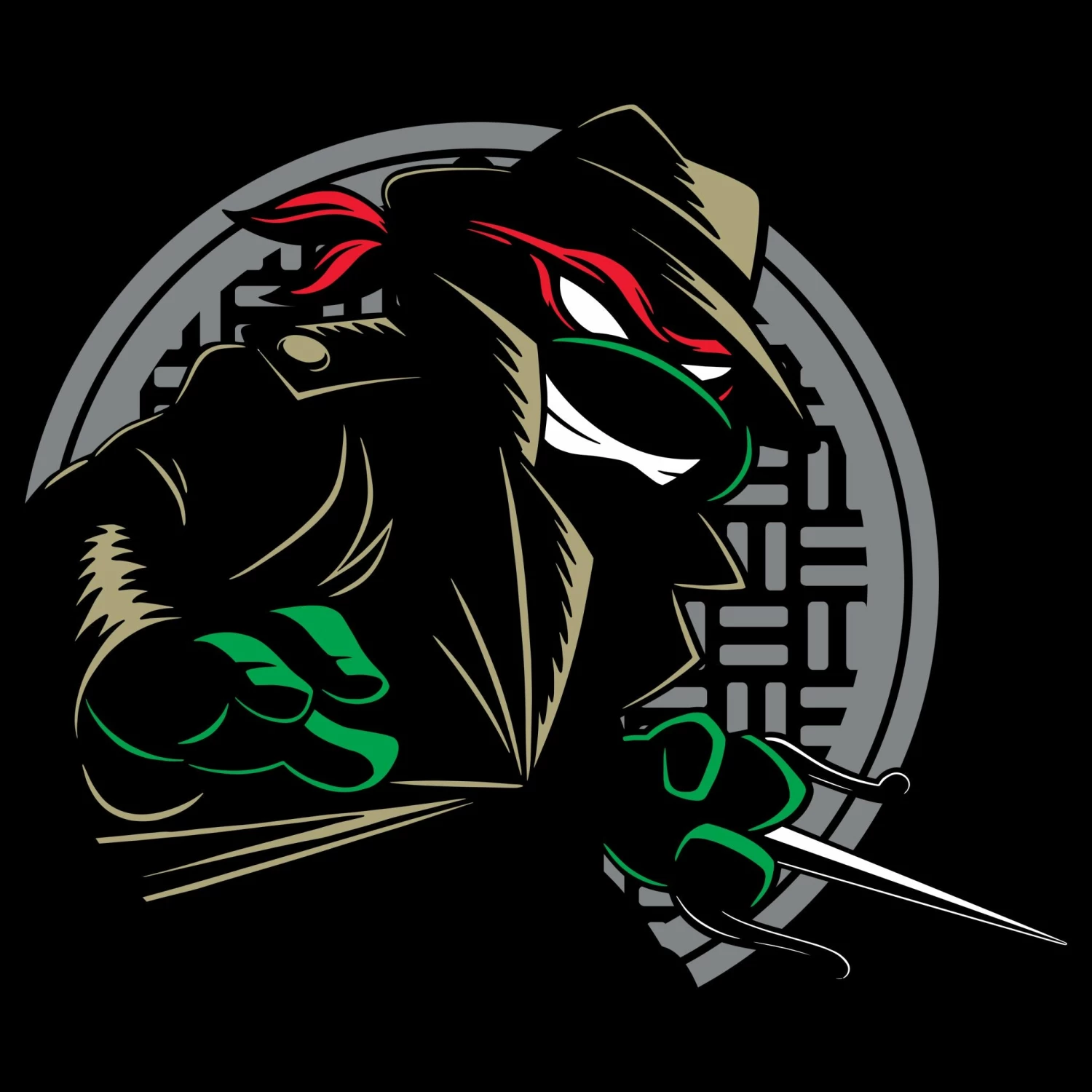 SUPER7 Teenage Mutant Ninja Turtles T-Shirts - Undercover Turtle 3 SUPER7 Teenage Mutant Ninja Turtles T-Shirts - Undercover Turtle - Image 3