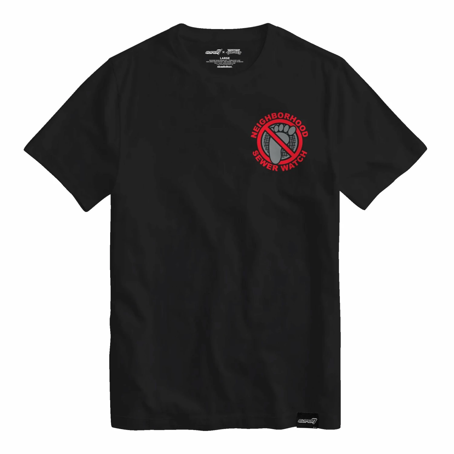 SUPER7 Teenage Mutant Ninja Turtles T-Shirts - Undercover Turtle 1 SUPER7 Teenage Mutant Ninja Turtles T-Shirts - Undercover Turtle