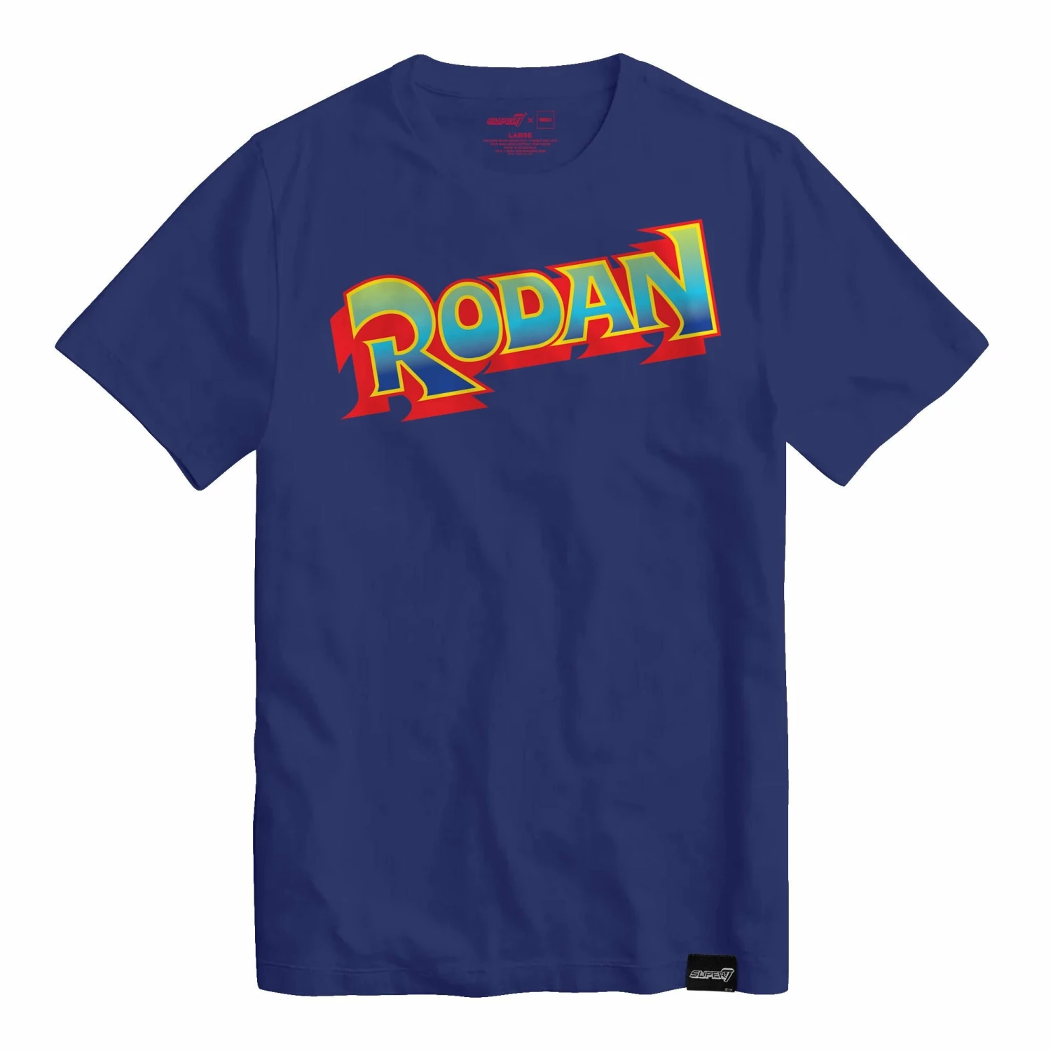 SUPER7 Toho T-Shirts - Rodan Logo 1 SUPER7 Toho T-Shirts - Rodan Logo