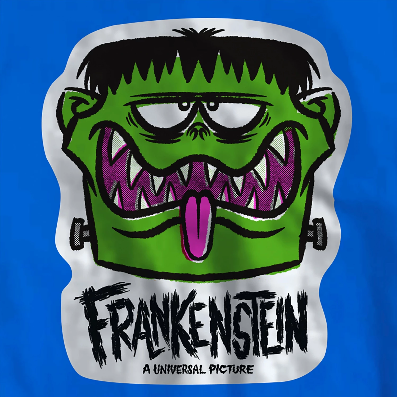 SUPER7 Universal Monsters T-Shirt - FreakyFaces Frankenstein 2 SUPER7 Universal Monsters T-Shirt - FreakyFaces Frankenstein - Image 2