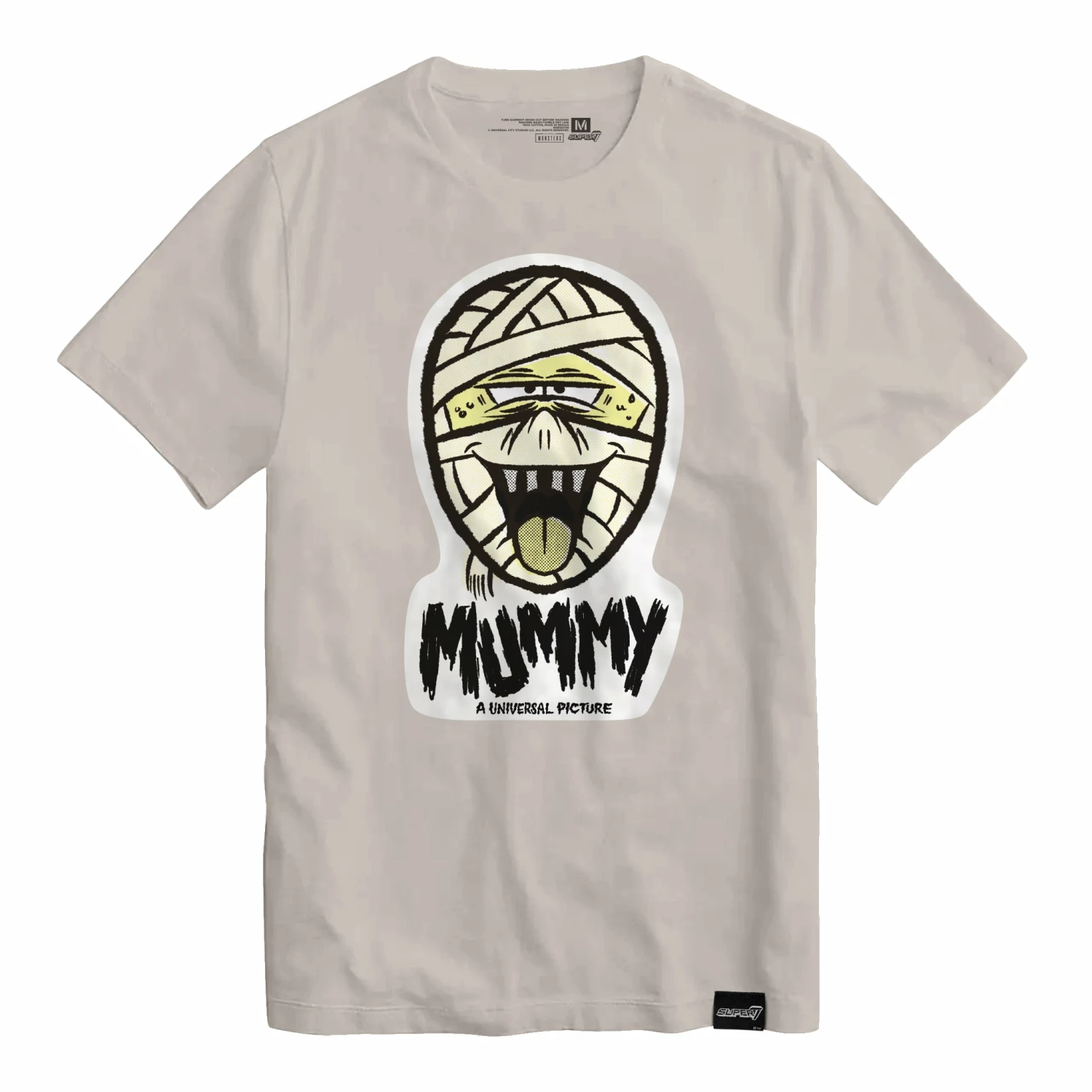 SUPER7 Universal Monsters T-Shirt - FreakyFaces The Mummy 1 SUPER7 Universal Monsters T-Shirt - FreakyFaces The Mummy