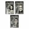SUPER7 Munsters ReAction Figures Wave 2 Grayscale Set Of 3
