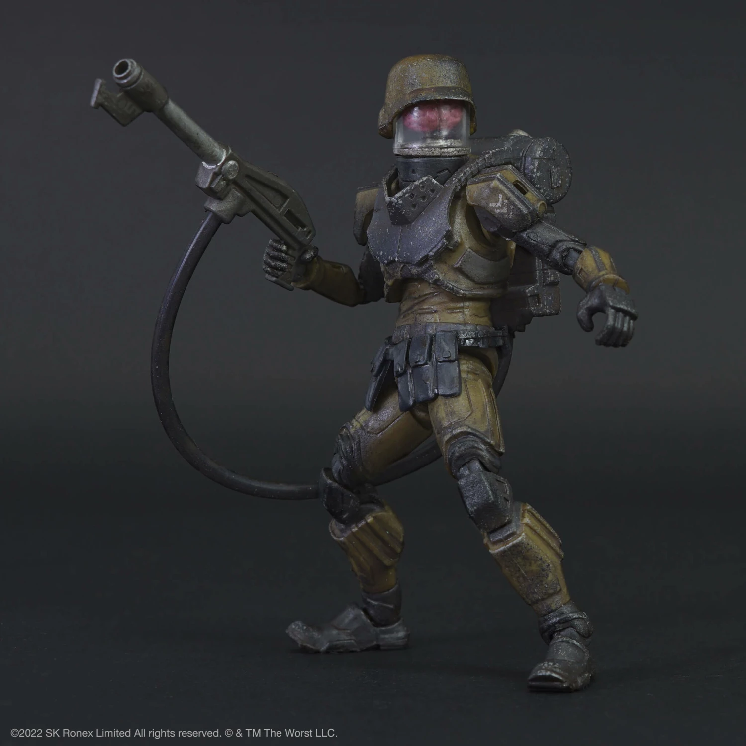 SUPER7 Acid Rain ReAction Figures W1 - Cortex Commander Flame Trooper Marine 6 SUPER7 Acid Rain ReAction Figures W1 - Cortex Commander Flame Trooper Marine - Image 6