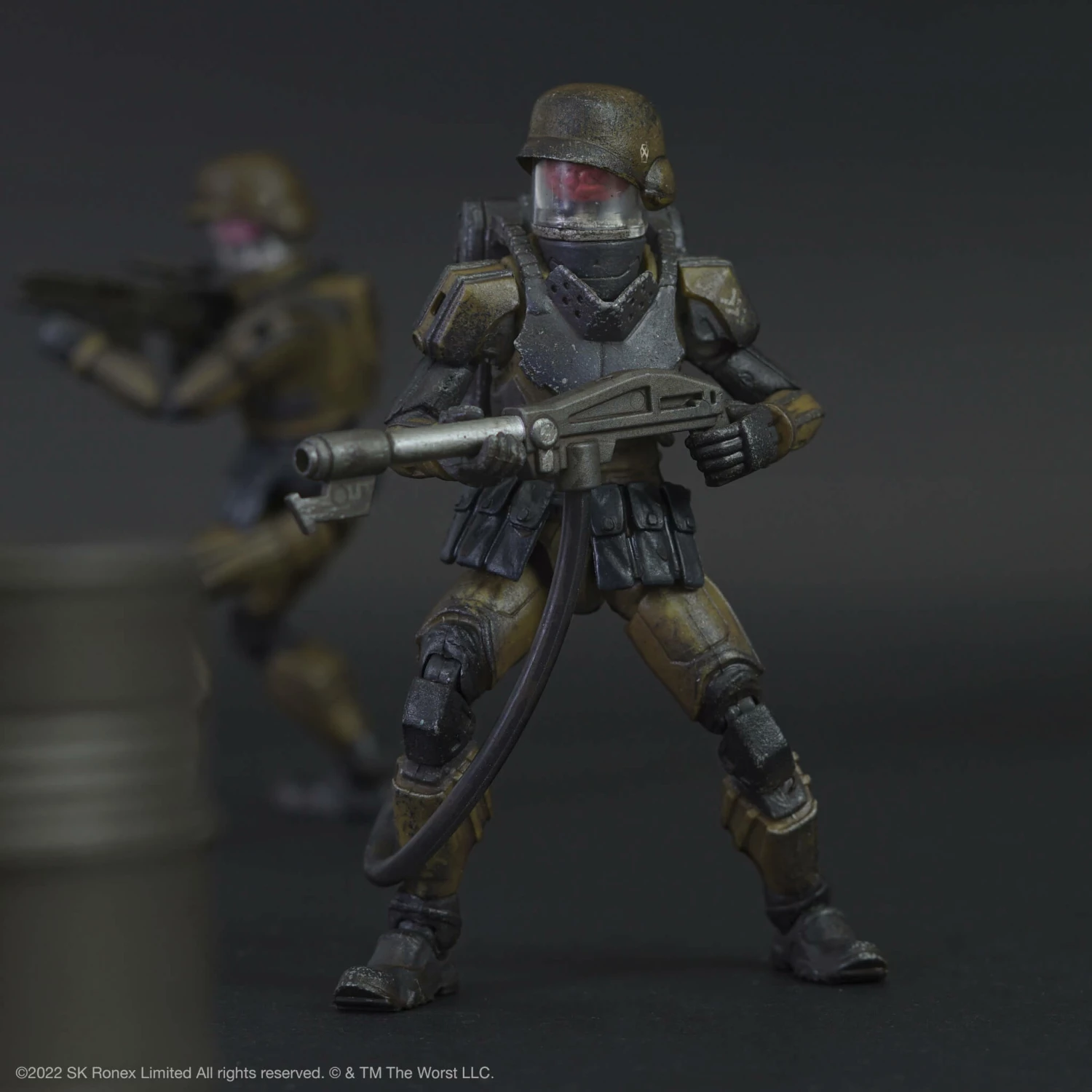 SUPER7 Acid Rain ReAction Figures W1 - Cortex Commander Flame Trooper Marine 5 SUPER7 Acid Rain ReAction Figures W1 - Cortex Commander Flame Trooper Marine - Image 5