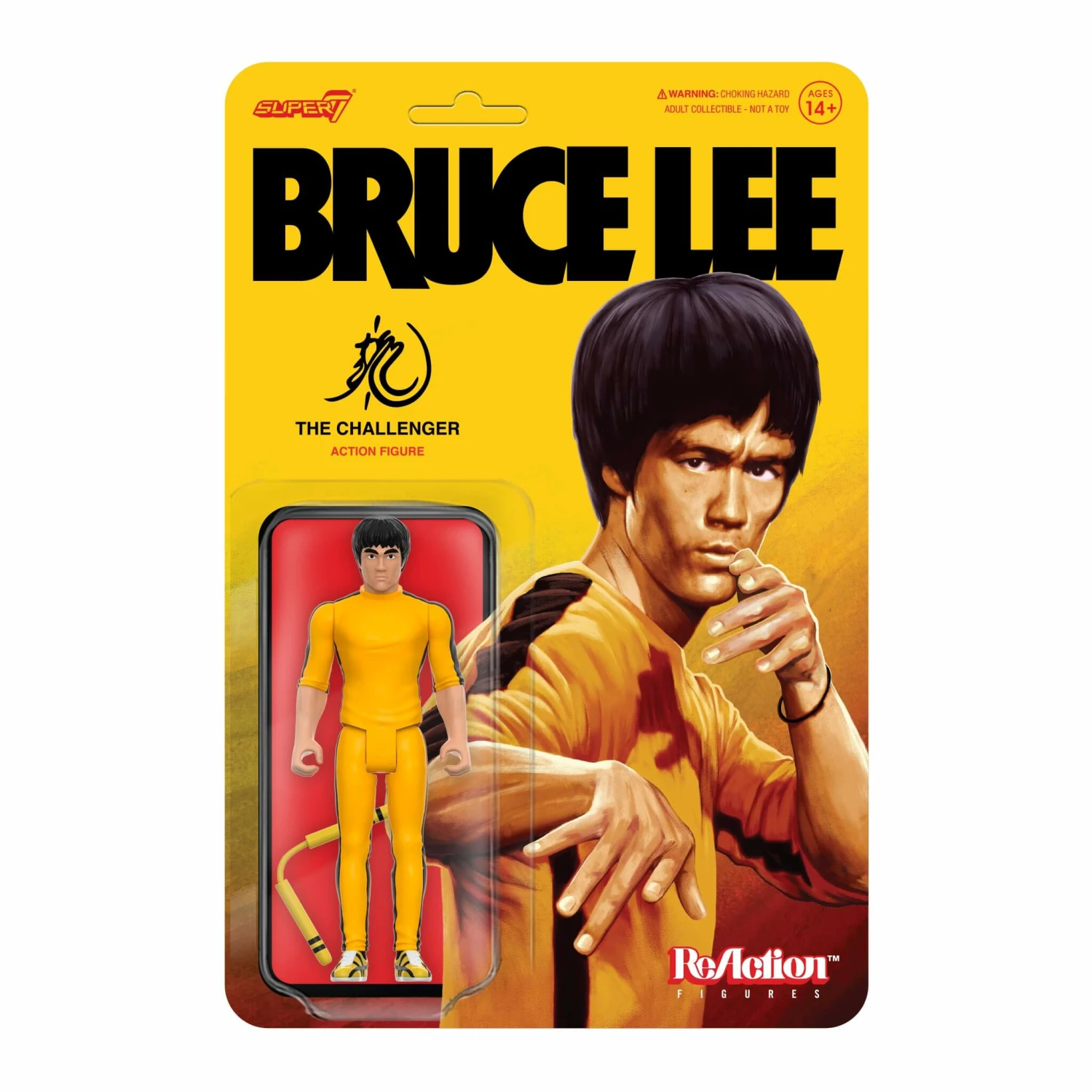 SUPER7 Bruce Lee ReAction Figure Wave 1 - Bruce Lee (The Challenger) 1 SUPER7 Bruce Lee ReAction Figure Wave 1 - Bruce Lee (The Challenger)