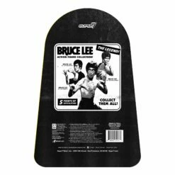 SUPER7 Bruce Lee ReAction Wave 1 - Bruce Lee Dragon Flex -Cheap SUPER7 Store RE BruceLee W1 BruceLee Dragonflex BackofCard 2048