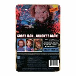 SUPER7 Child's Play ReAction Figures Wave 2 - Homicidal Chucky (Blood Splatter) 6 SUPER7 Child's Play ReAction Figures Wave 2 - Homicidal Chucky (Blood Splatter) -Cheap SUPER7 Store RE ChildsPlay W2 EvilChuckie BloodSplatter backofcard 2048