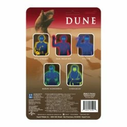 SUPER7 Dune ReAction Figure Wave 1 - Baron Harkonnen -Cheap SUPER7 Store RE DUNE W1 Baron Backofcard 2048