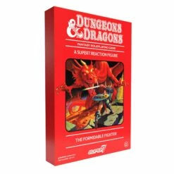 SUPER7 Dungeons And Dragons ReAction - The Formidable Fighter -Cheap SUPER7 Store RE Dungeons Dragons TheFormidableFighter Box comp