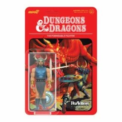 SUPER7 Dungeons And Dragons ReAction - The Formidable Fighter -Cheap SUPER7 Store RE Dungeons Dragons TheFormidableFighter Card comp