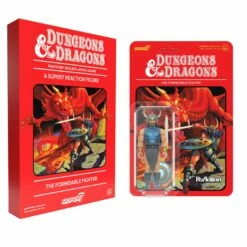 SUPER7 Dungeons And Dragons ReAction - The Formidable Fighter