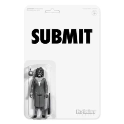 SUPER7 They Live ReAction Figure - Female Ghoul (Black & White)