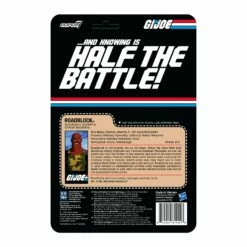 SUPER7 G.I. Joe ReAction Figures Wave 3 - Roadblock PSA 5 SUPER7 G.I. Joe ReAction Figures Wave 3 - Roadblock PSA -Cheap SUPER7 Store RE GI Joe W3b Roadblock backofcard 2048