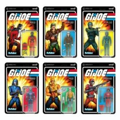 SUPER7 G.I. Joe ReAction Figures Wave 7 - Set Of 6