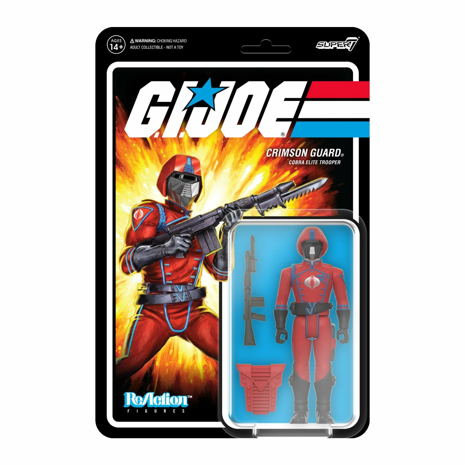 SUPER7 G.I. Joe ReAction Figures Wave 7 - Crimson Guard 1 SUPER7 G.I. Joe ReAction Figures Wave 7 - Crimson Guard
