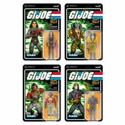 SUPER7 G.I. Joe ReAction Figures Wave 6 - Python Patrol (Set Of 4)