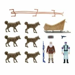 SUPER7 G.I. Joe ReAction Figures - Arctic Rescue Vehicle (Snake Eyes & Blind Woodsman) -Cheap SUPER7 Store RE GIJoe W1c ArcticRescueVehicle set 2048