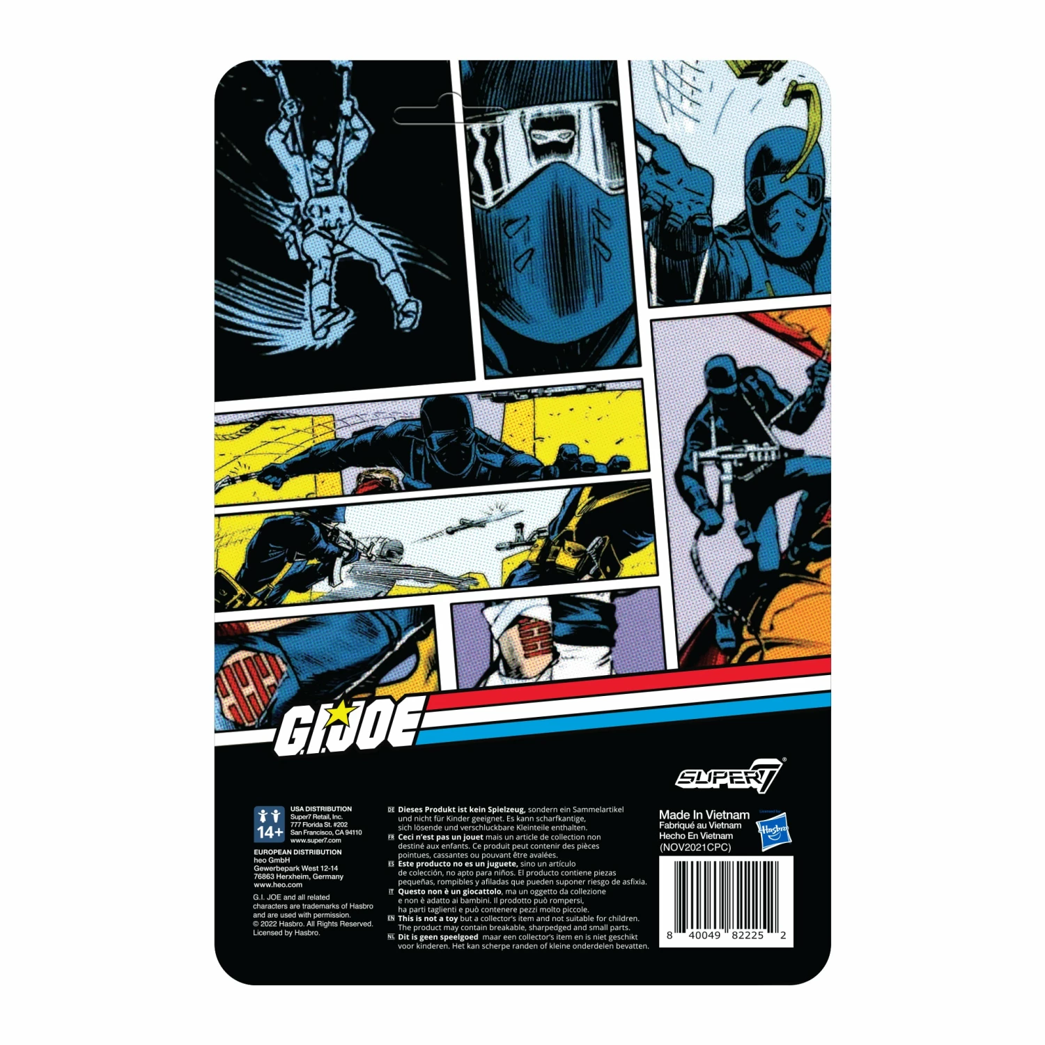 SUPER7 G.I. Joe ReAction Wave 2 - Snake Eyes (Comic V.2) 4 SUPER7 G.I. Joe ReAction Wave 2 - Snake Eyes (Comic V.2) - Image 4