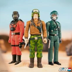 SUPER7 G.I. Joe ReAction Figures Wave 7 - General Hawk -Cheap SUPER7 Store RE GIJoe W7 JoesGroup Hero comp