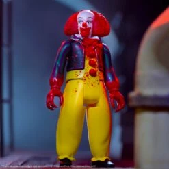SUPER7 IT ReAction Figure - Pennywise Monster (Blood Splatter) -Cheap SUPER7 Store RE IT W2 Pennywise Bloodspatter Hero 1 2048