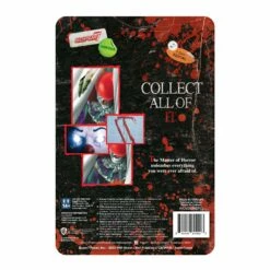 SUPER7 IT ReAction Figure - Pennywise Monster (Blood Splatter) -Cheap SUPER7 Store RE It W2 Pennywise Bloodspatter BackofCard 2048
