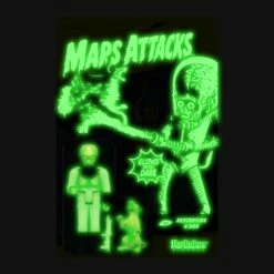 SUPER7 Mars Attacks ReAction Wave 2 - Destroying A Dog (Glow) -Cheap SUPER7 Store RE MarsAttacks W2 Glow DestroyingaDog Card Glow 2048