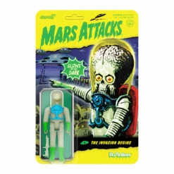 SUPER7 Mars Attacks ReAction Wave 2 - The Invasion Begins (Glow)