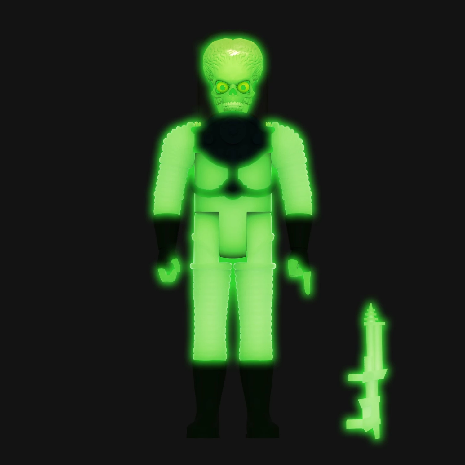 SUPER7 Mars Attacks ReAction Wave 2 - The Invasion Begins (Glow) 2 SUPER7 Mars Attacks ReAction Wave 2 - The Invasion Begins (Glow) - Image 2