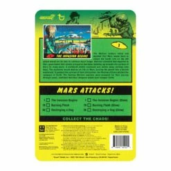 SUPER7 Mars Attacks ReAction Wave 2 - The Invasion Begins (Glow) 9 SUPER7 Mars Attacks ReAction Wave 2 - The Invasion Begins (Glow) -Cheap SUPER7 Store RE MarsAttacks W2 Glow InvasionBegins backofcard 2048