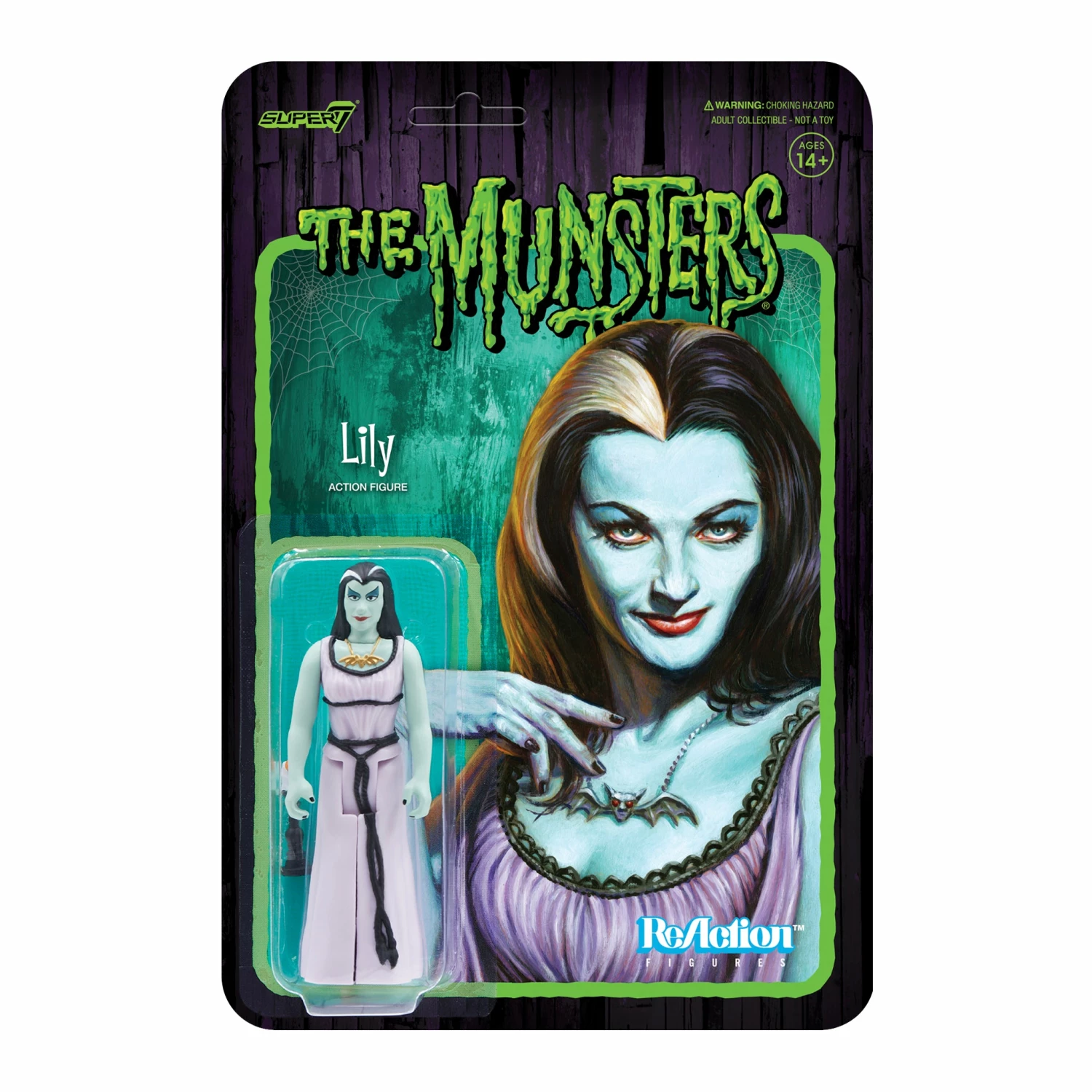 SUPER7 Munsters ReAction Figures Wave 1 - Lily 1 SUPER7 Munsters ReAction Figures Wave 1 - Lily