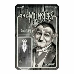 SUPER7 Munsters ReAction Figures Wave 2 - Grandpa (Grayscale)