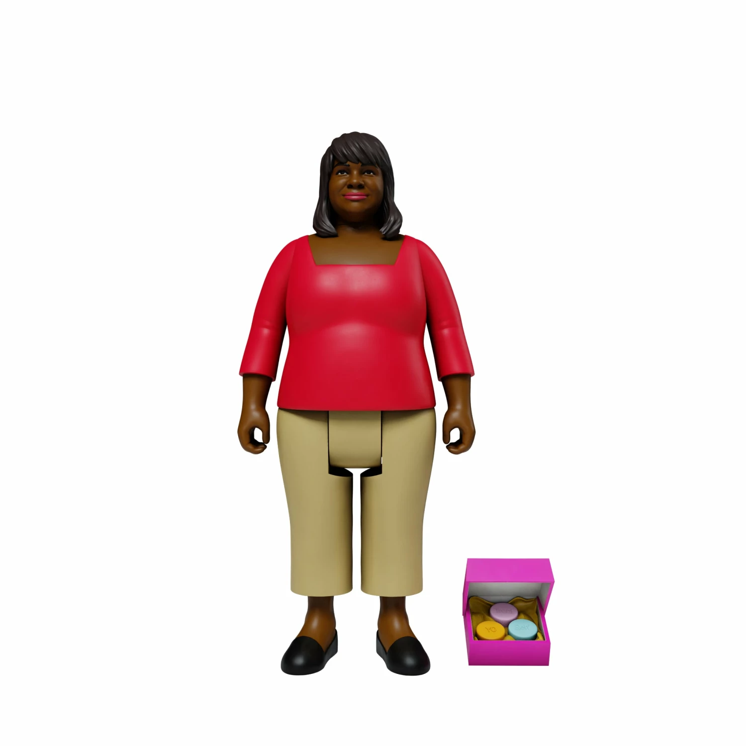 SUPER7 Parks And Recreation ReAction Wave 1 - Donna Meagle 2 SUPER7 Parks And Recreation ReAction Wave 1 - Donna Meagle - Image 2