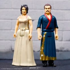 SUPER7 Parks And Recreation ReAction Figures Wave 2 - Ron And Tammy 2 Wedding Night (2-Pack) -Cheap SUPER7 Store RE ParksandRecreation W2 2pack Group Hero2 2048
