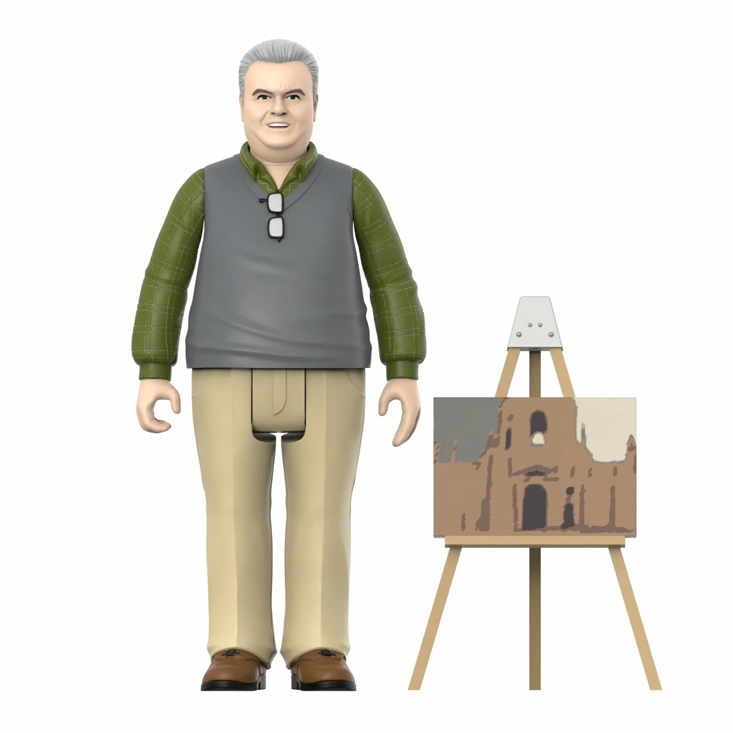SUPER7 Parks And Recreation ReAction Figures Wave 2 - Jerry Gergich 2 SUPER7 Parks And Recreation ReAction Figures Wave 2 - Jerry Gergich - Image 2