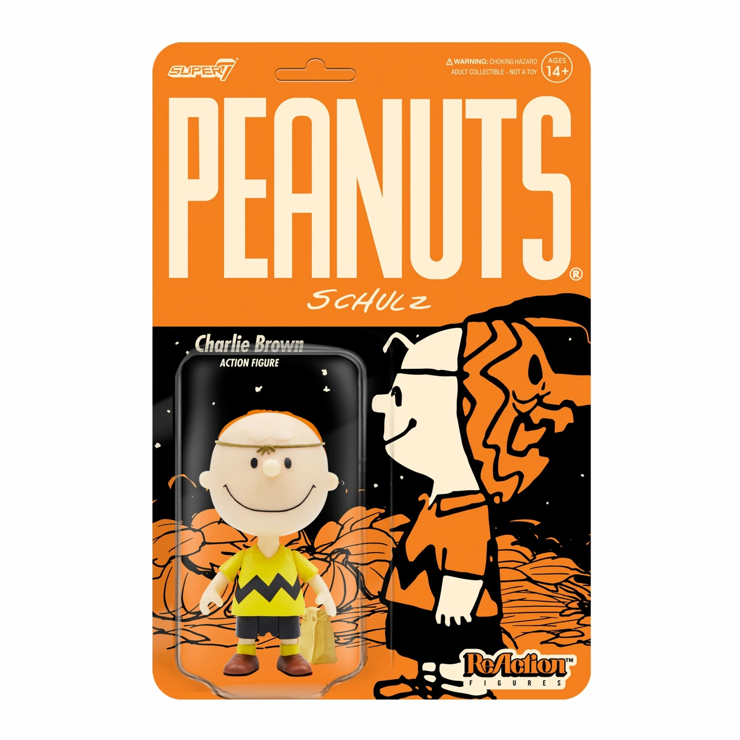 SUPER7 Peanuts ReAction Figure Wave 4 - Masked Charlie Brown 1 SUPER7 Peanuts ReAction Figure Wave 4 - Masked Charlie Brown