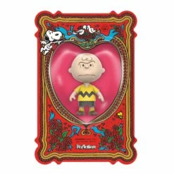 SUPER7 Peanuts ReAction Figures - I Hate Valentine's Day Charlie Brown