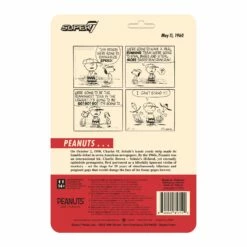 SUPER7 Peanuts ReAction Figure Wave 5 - Baseball Snoopy -Cheap SUPER7 Store RE Peanuts W5 BaseballSnoopy backofcard 2048