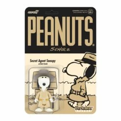 SUPER7 Peanuts ReAction Figure Wave 5 - Secret Agent Snoopy