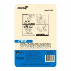 SUPER7 Peanuts ReAction Figure Wave 5 - Surfer Snoopy 5 SUPER7 Peanuts ReAction Figure Wave 5 - Surfer Snoopy -Cheap SUPER7 Store RE Peanuts W5 SurferSnoopy backofcard 2048