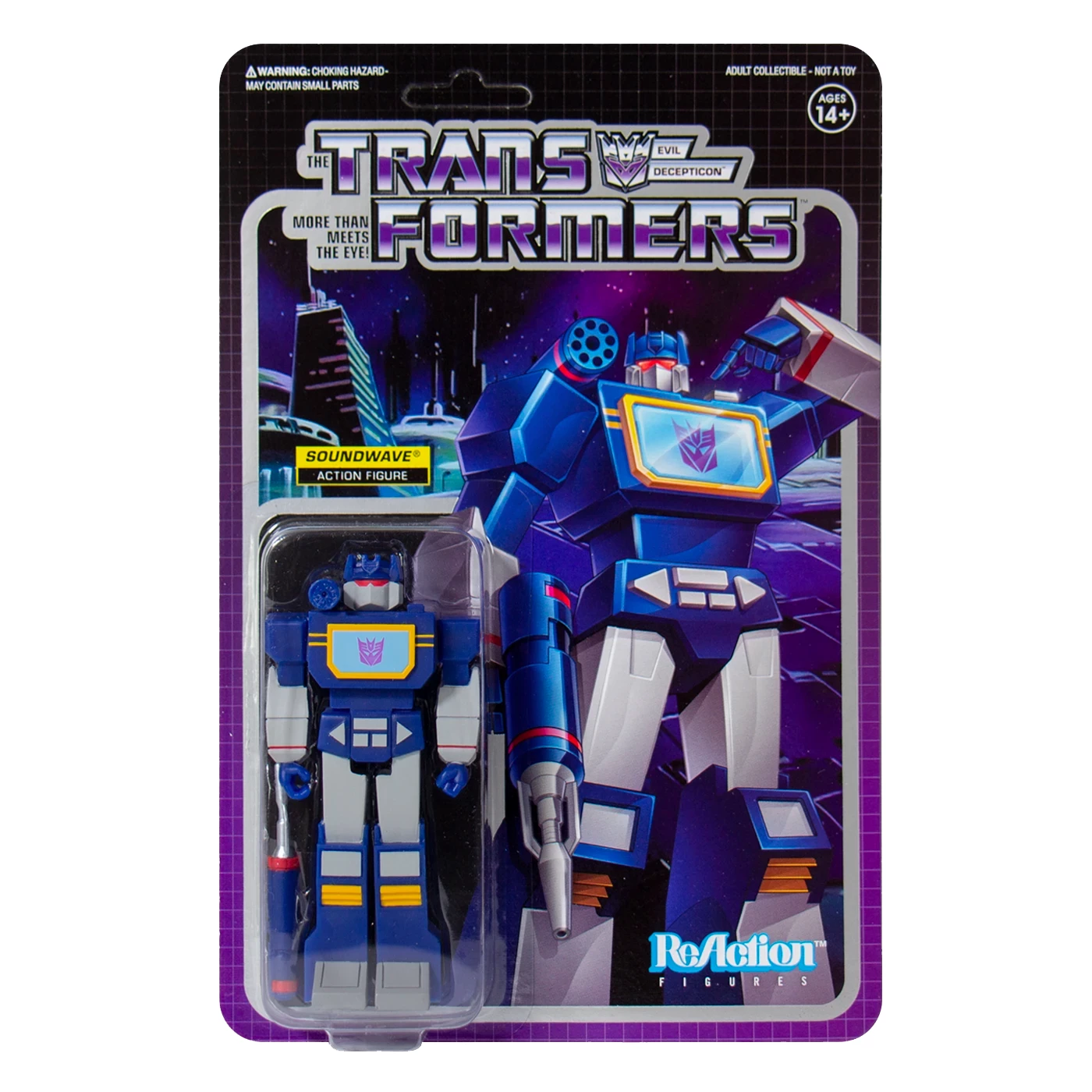 SUPER7 Transformers ReAction Figure - Soundwave 1 SUPER7 Transformers ReAction Figure - Soundwave