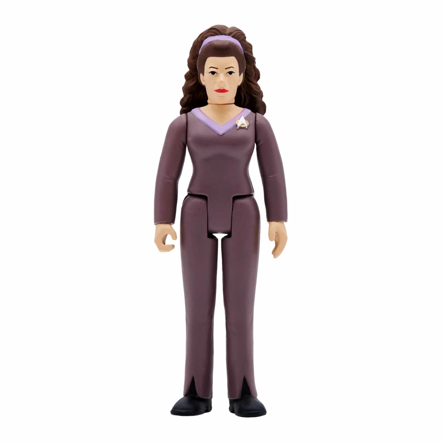 SUPER7 Star Trek: The Next Generation ReAction Figure Wave 2 - Counselor Troi 2 SUPER7 Star Trek: The Next Generation ReAction Figure Wave 2 - Counselor Troi - Image 2