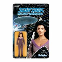 SUPER7 Star Trek: The Next Generation ReAction Figure Wave 2 - Counselor Troi