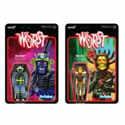 SUPER7 The Worst ReAction Figures - King Hell (Revenant) & Killer Bat (Specter)