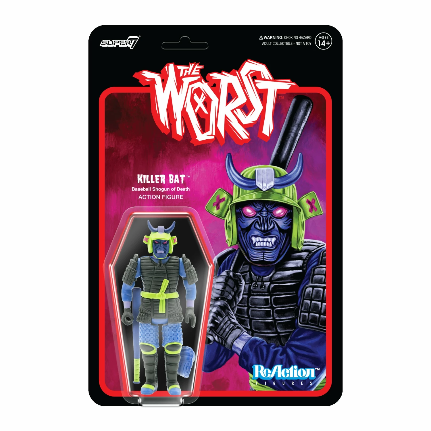 SUPER7 The Worst ReAction - Killer Bat (Specter) 1 SUPER7 The Worst ReAction - Killer Bat (Specter)
